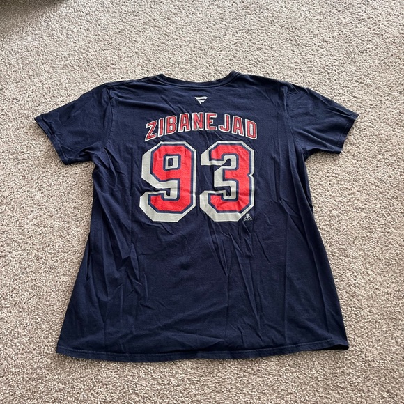 New York Rangers Retro Logo T-Shirt - Picture 2 of 3